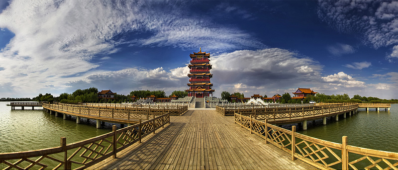 高台县>>大湖湾旅游风景景区